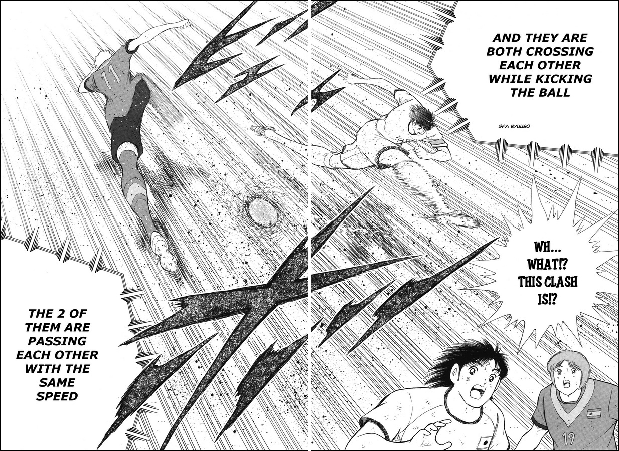 Captain Tsubasa - Rising Sun - Chapter 144: The Last One On One Of The First Half!!