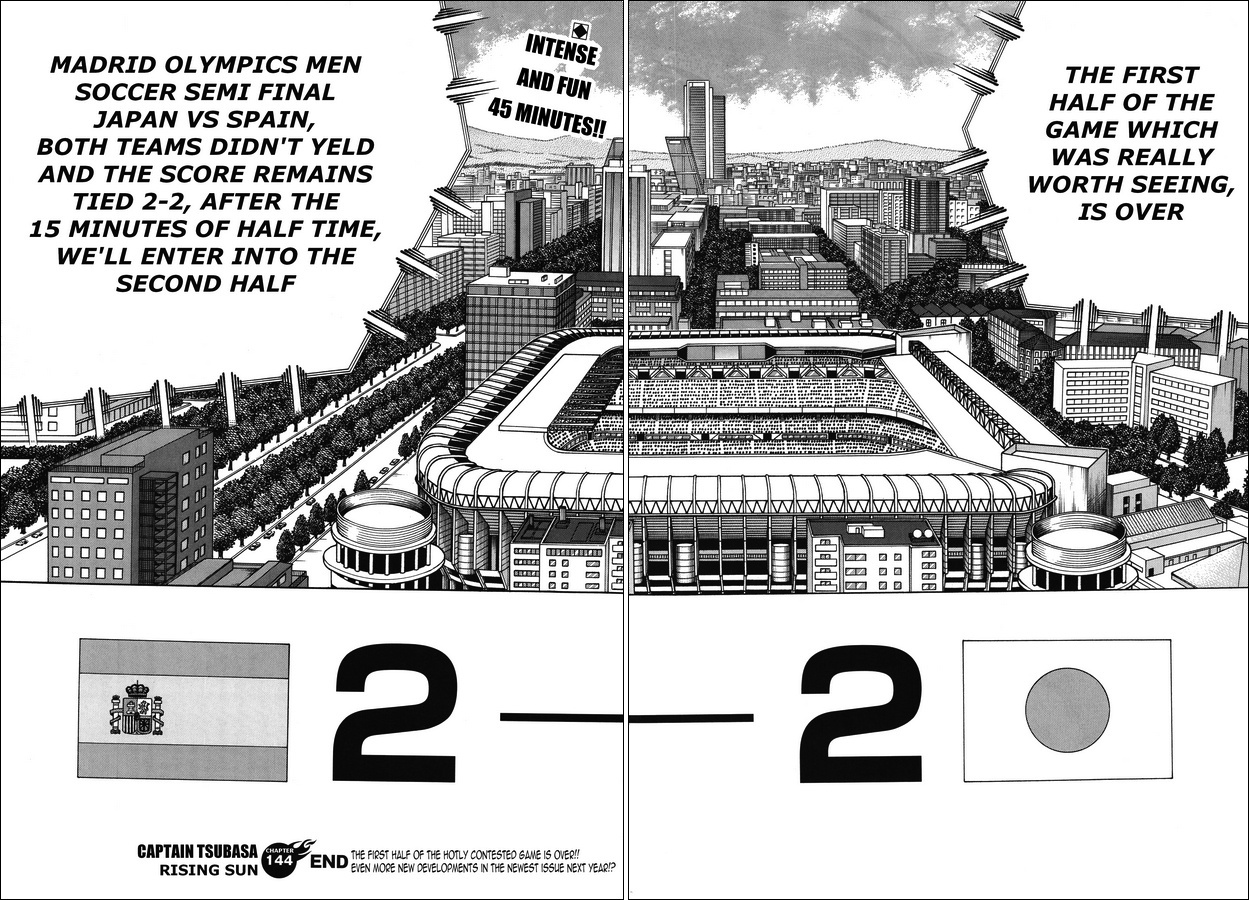 Captain Tsubasa - Rising Sun - Chapter 144: The Last One On One Of The First Half!!