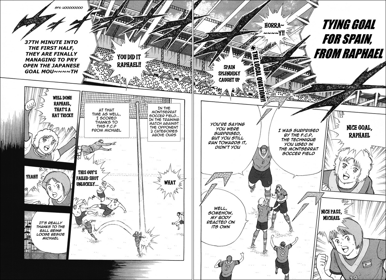 Captain Tsubasa - Rising Sun - Chapter 143: Montserrat Golden Combi