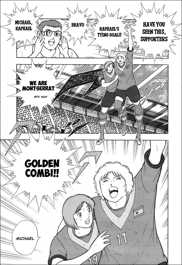 Captain Tsubasa - Rising Sun - Chapter 143: Montserrat Golden Combi