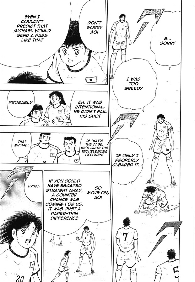 Captain Tsubasa - Rising Sun - Chapter 143: Montserrat Golden Combi