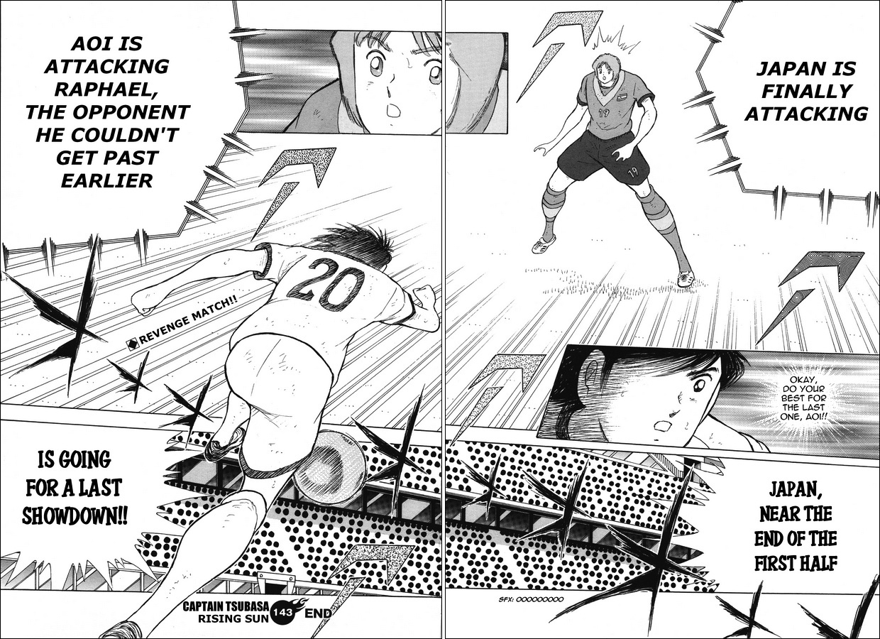 Captain Tsubasa - Rising Sun - Chapter 143: Montserrat Golden Combi