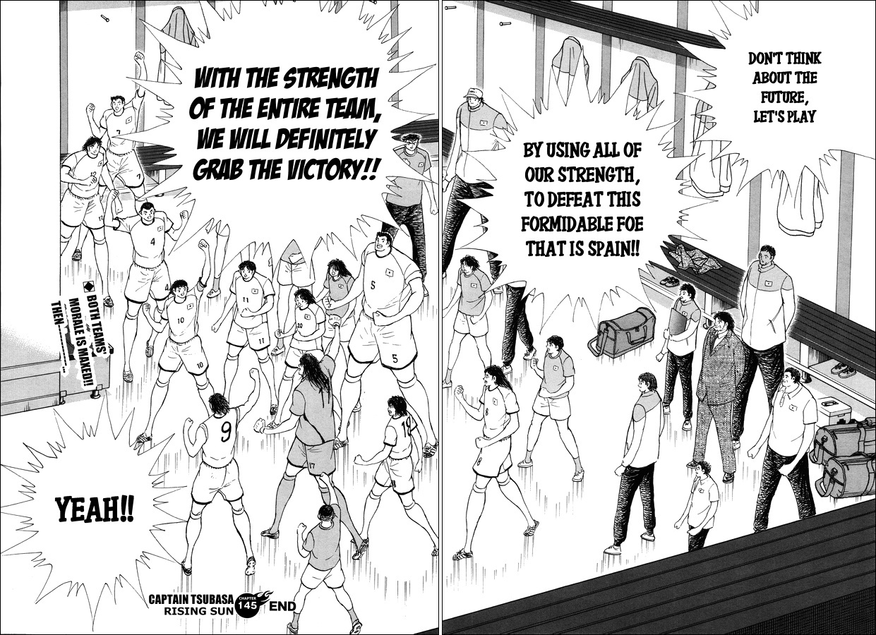 Captain Tsubasa - Rising Sun - Chapter 145: Half Time