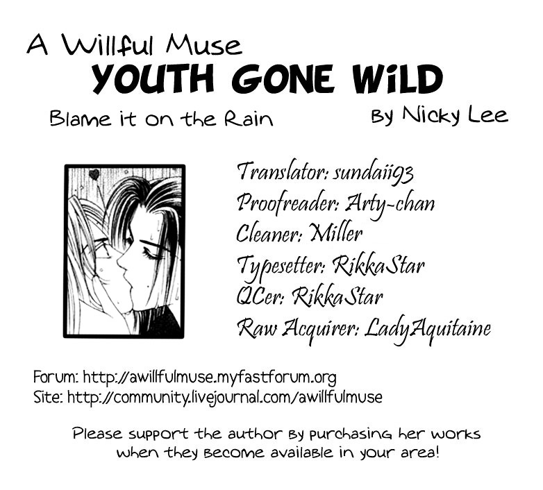 Youth Gone Wild - Vol.14 Chapter 89.6 : Extra - Blame It On The Rain