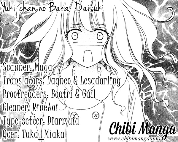 Yuki-Chan No Baka, Daisuki. - Chapter Ibi-Manga : [Oneshot]