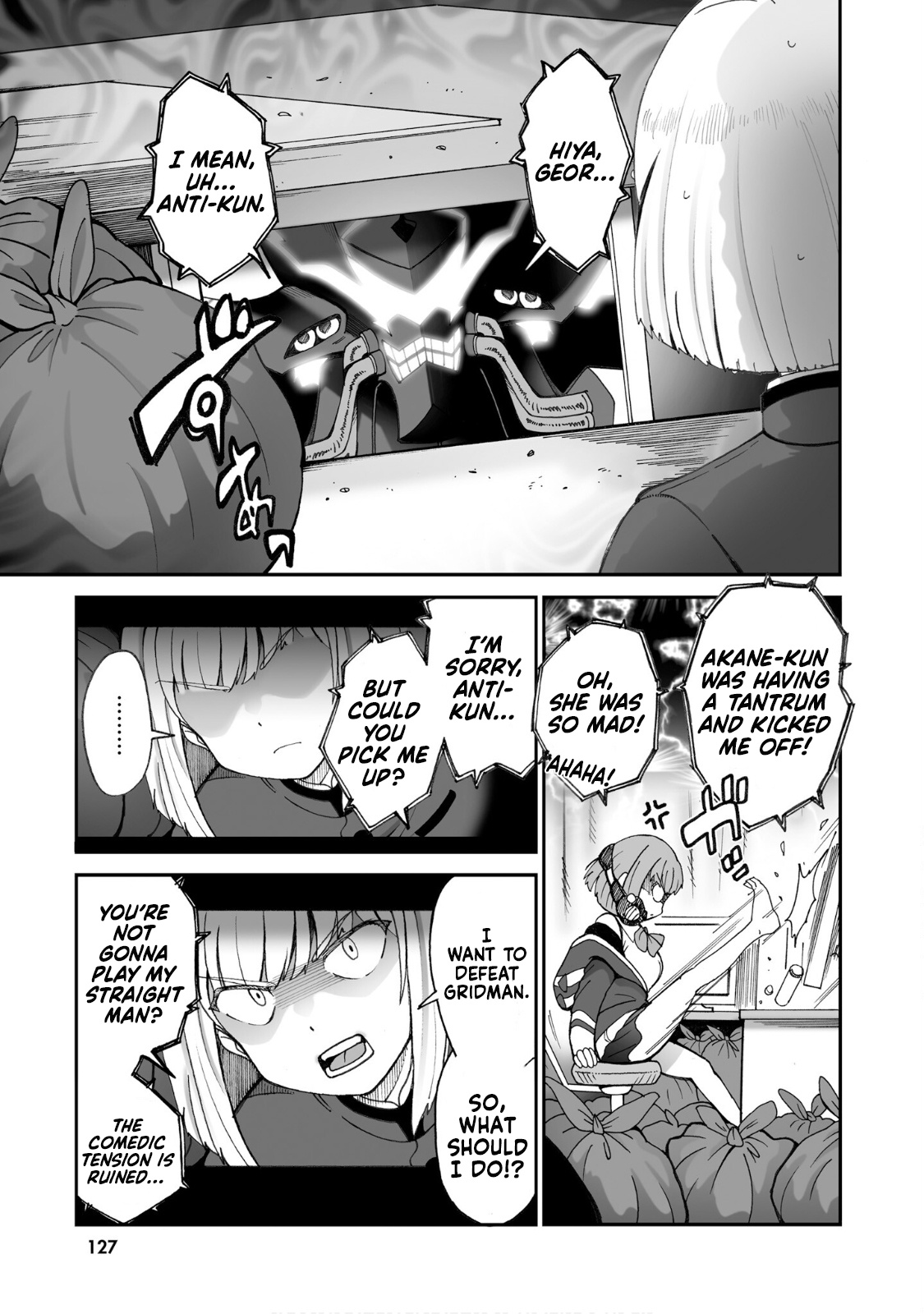 Ssss.gridman Anthology - Chapter 12: The Big Sink! The Last Day Of Tsutsujidai