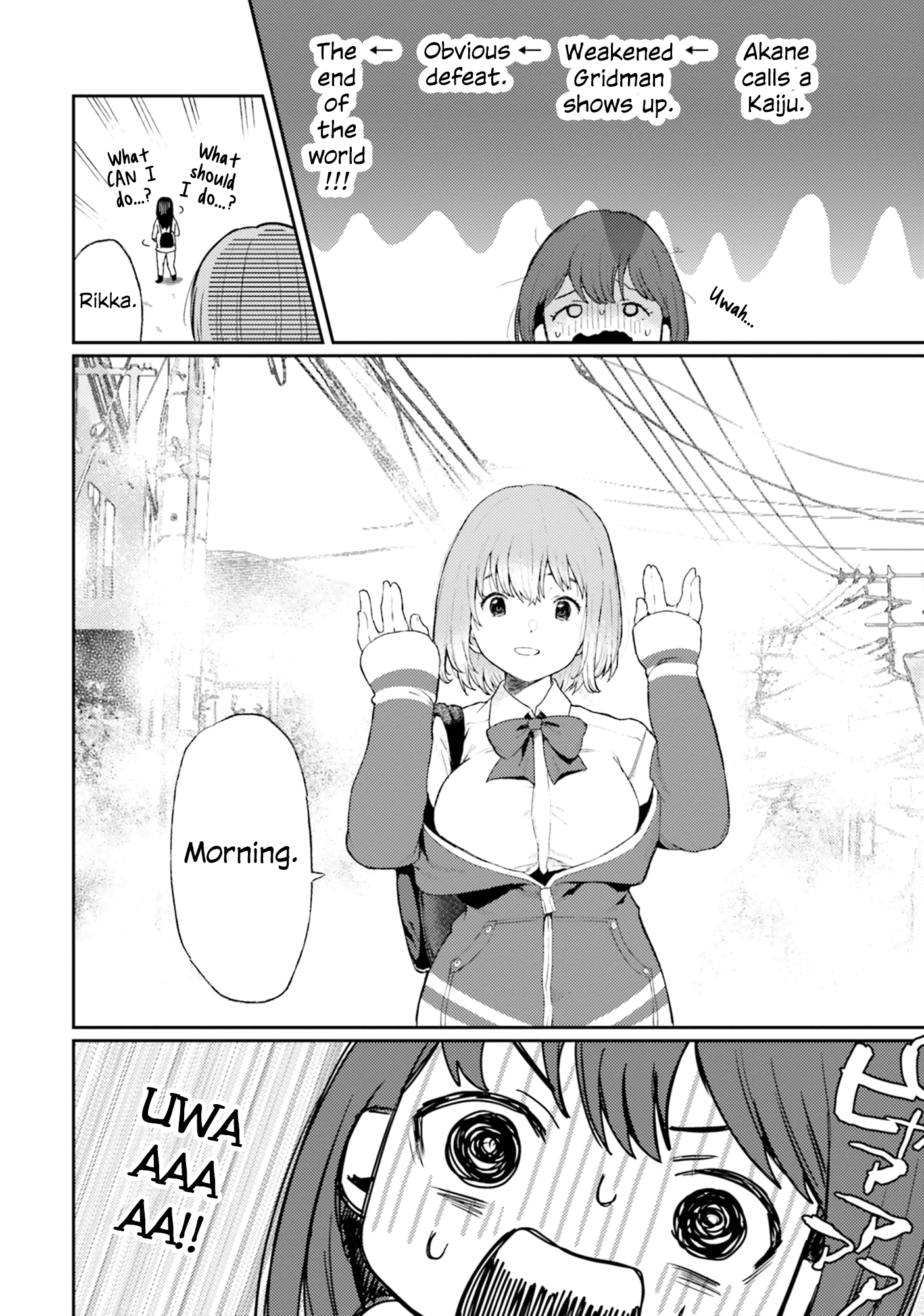 Ssss.gridman Anthology - Chapter 4: The End Of The World...?