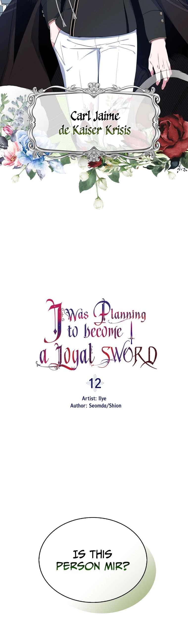 I Was Planning To Become A Loyal Sword - Chapter 12