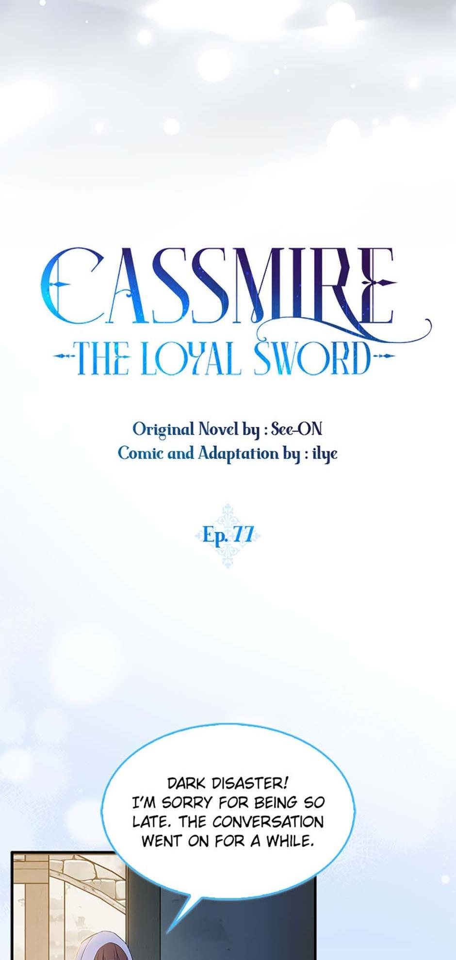 I Was Planning To Become A Loyal Sword - Chapter 77