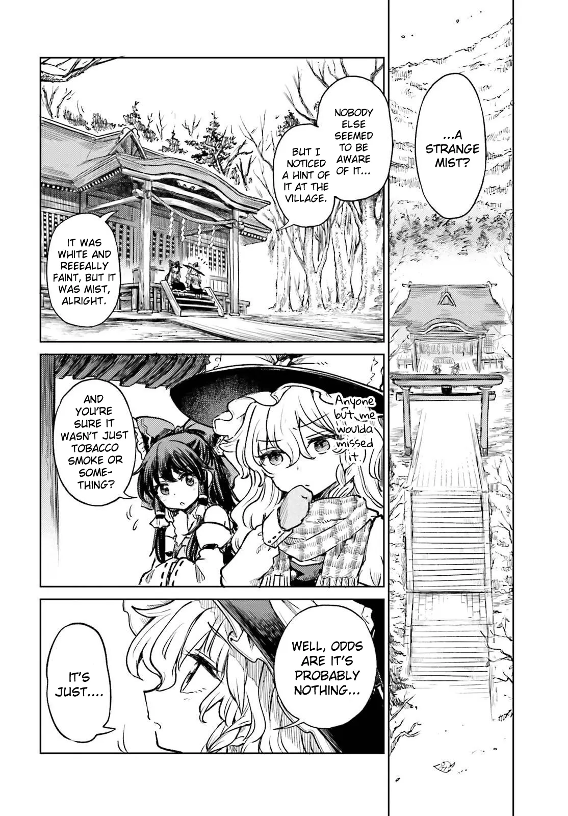 Touhou Suichouka ~ Lotus Eater-Tachi No Suisei - Chapter 59: Sake Is The Best Medicine (Part 1)