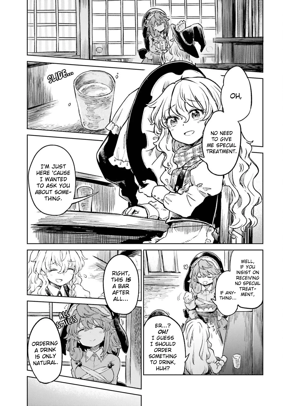 Touhou Suichouka ~ Lotus Eater-Tachi No Suisei - Chapter 59: Sake Is The Best Medicine (Part 1)