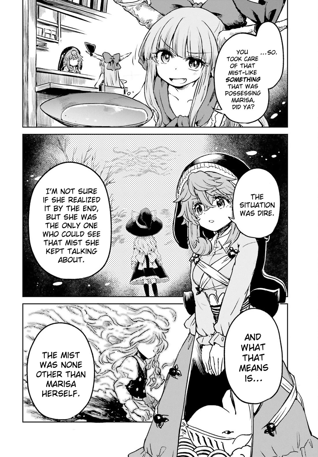 Touhou Suichouka ~ Lotus Eater-Tachi No Suisei - Chapter 60: Sake Is The Best Medicine (Part 2)