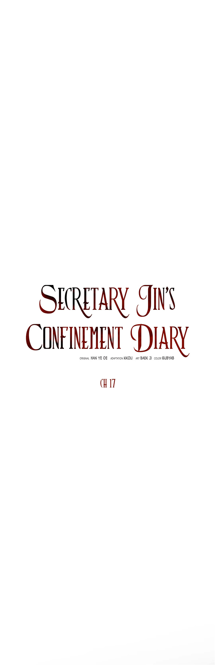 Secretary Jin's Confinement Diary - Chapter 17