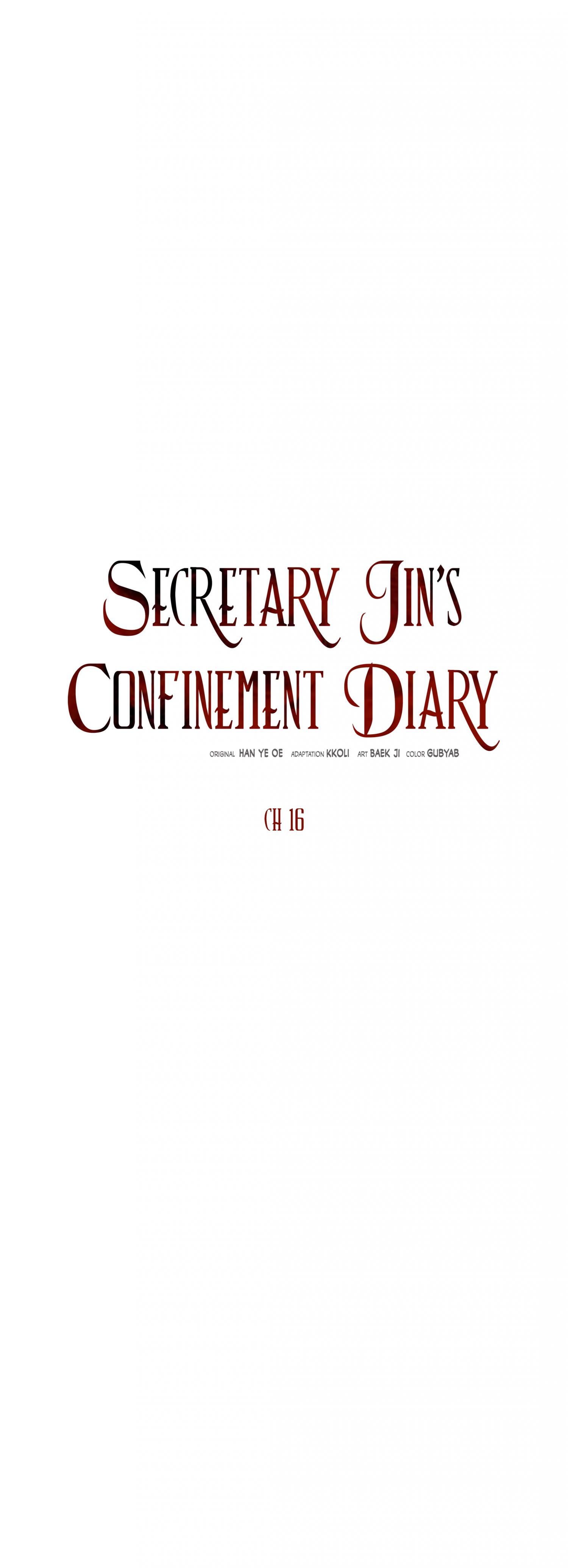 Secretary Jin's Confinement Diary - Chapter 16