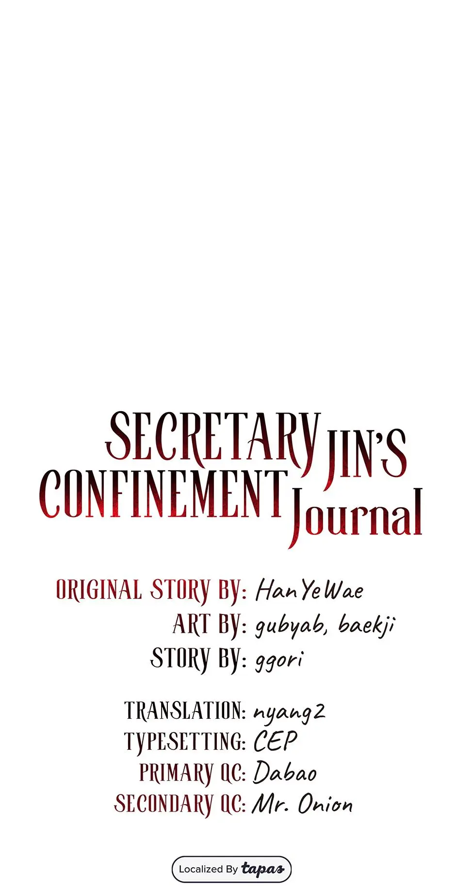 Secretary Jin's Confinement Diary - Chapter 42