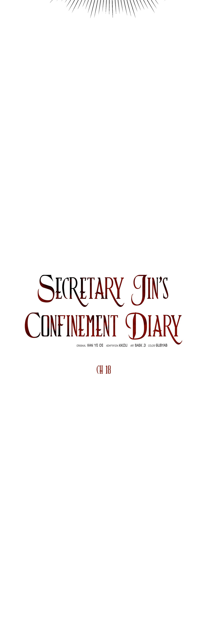 Secretary Jin's Confinement Diary - Chapter 18