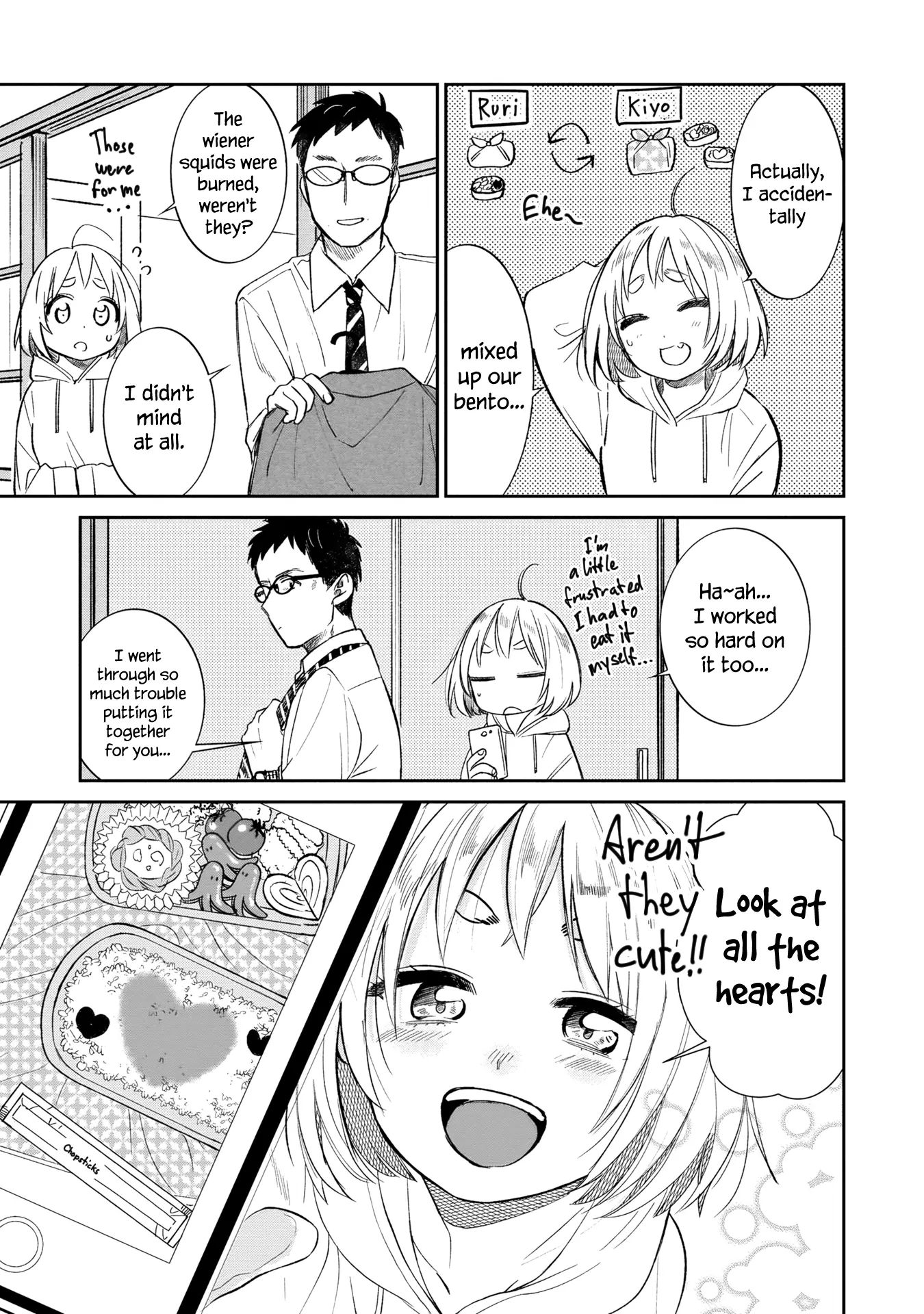 I'm In Trouble With My Best Friend's Daughter - Vol.1 Chapter 7: Bento With Kiyoharu