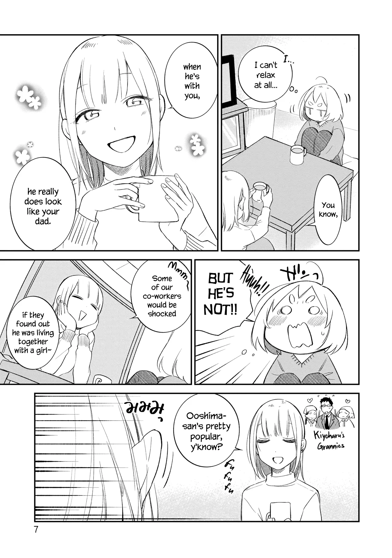 I'm In Trouble With My Best Friend's Daughter - Vol.2 Chapter 9: Animated Rivalry (?)