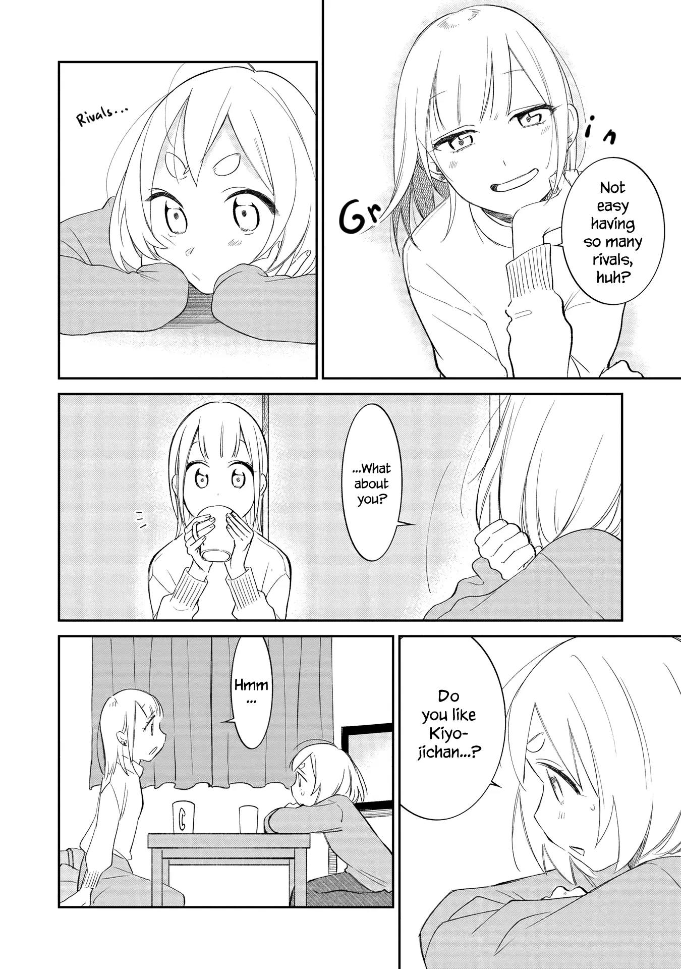 I'm In Trouble With My Best Friend's Daughter - Vol.2 Chapter 9: Animated Rivalry (?)