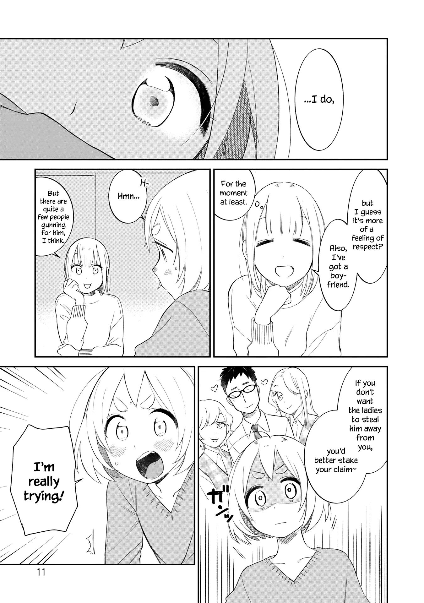 I'm In Trouble With My Best Friend's Daughter - Vol.2 Chapter 9: Animated Rivalry (?)