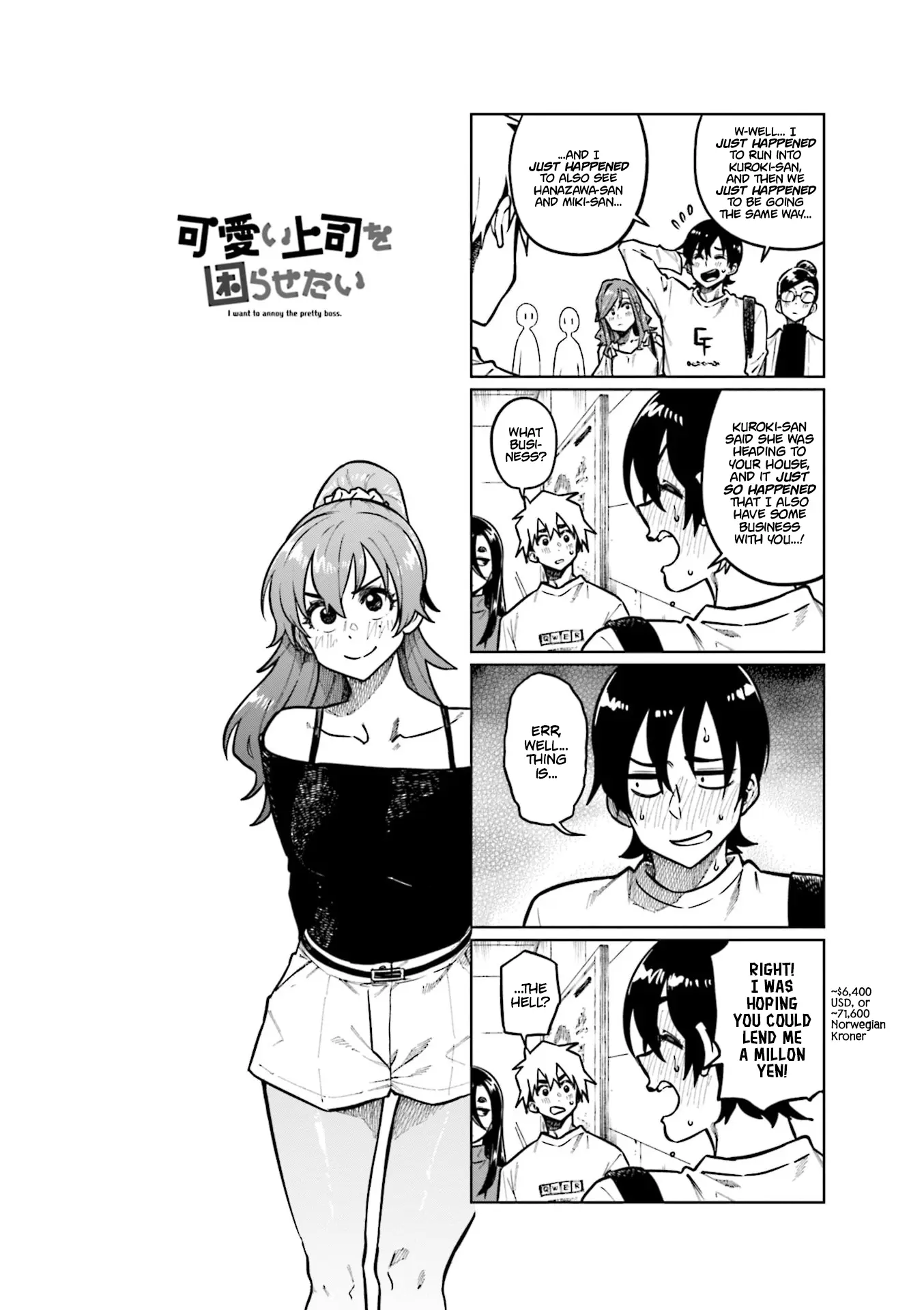 Kawaii Joushi O Komarasetai - Vol.8 Chapter 107