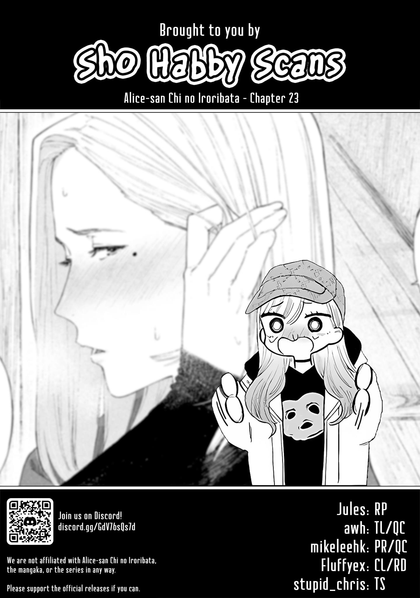 Alice-San Chi No Iroribata - Vol.4 Chapter 23: Garden And Kebabs