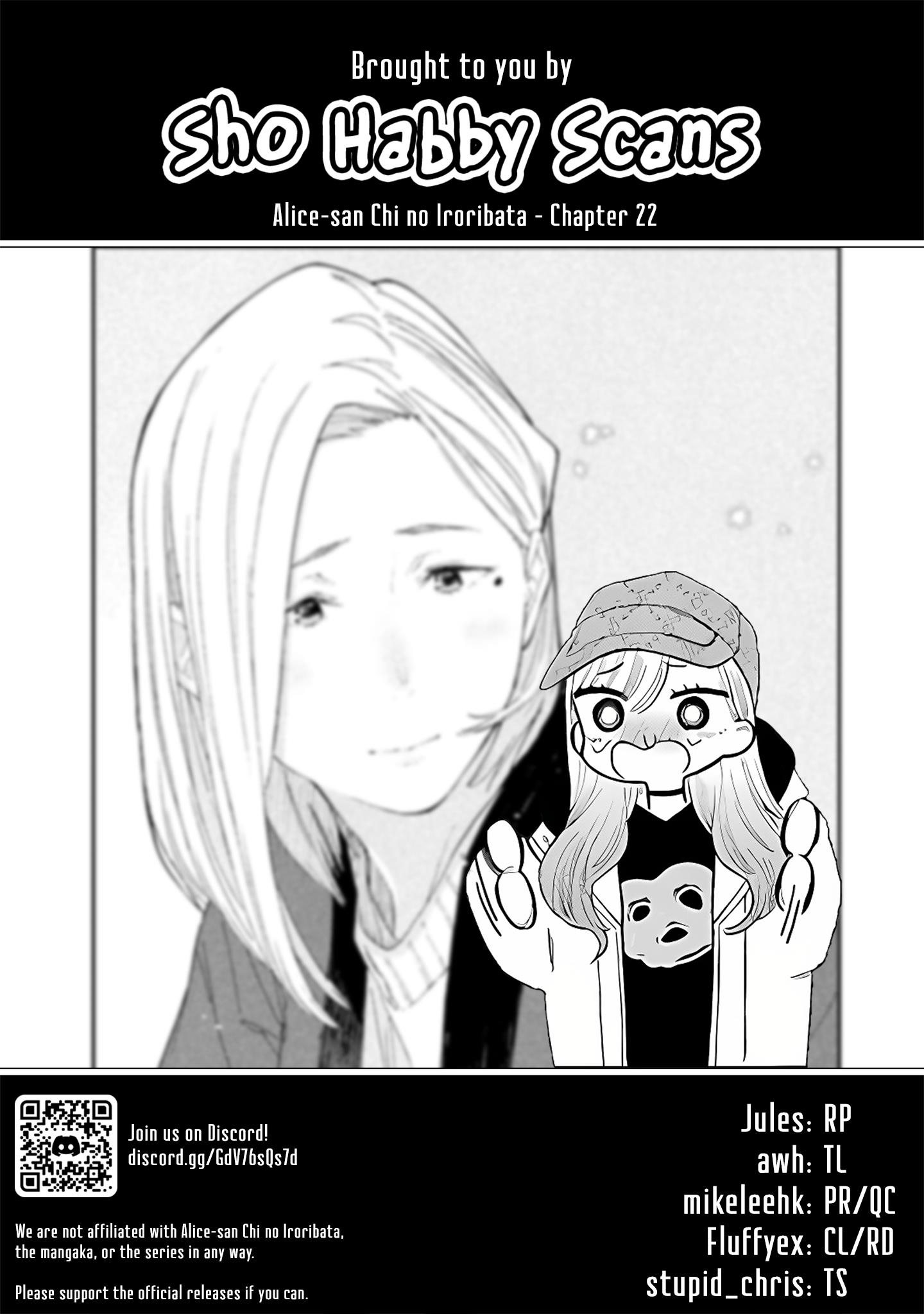 Alice-San Chi No Iroribata - Vol.4 Chapter 22: Breakfast And Firewood Bath