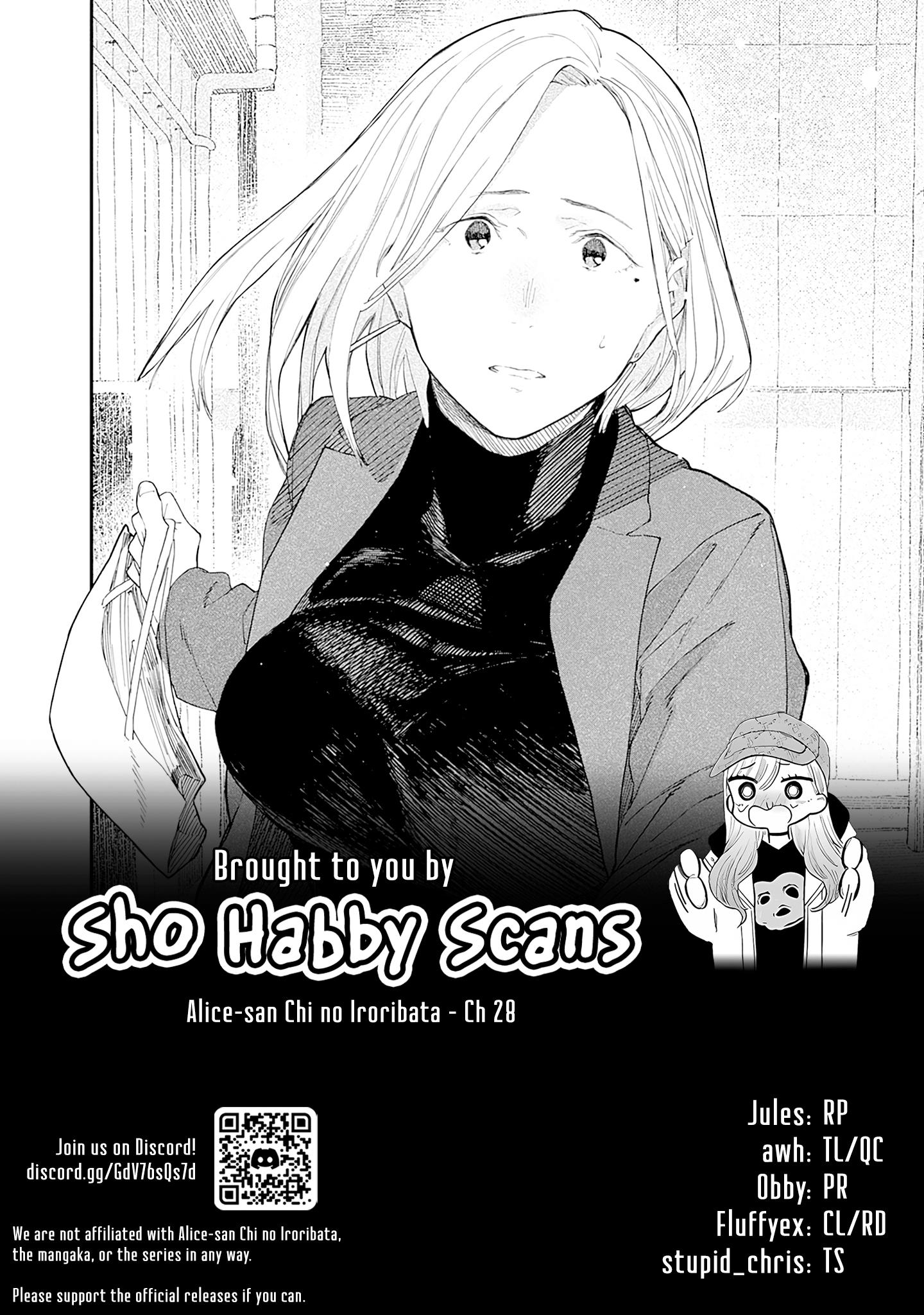 Alice-San Chi No Iroribata - Vol.4 Chapter 28: Tokyo And Hamburgers