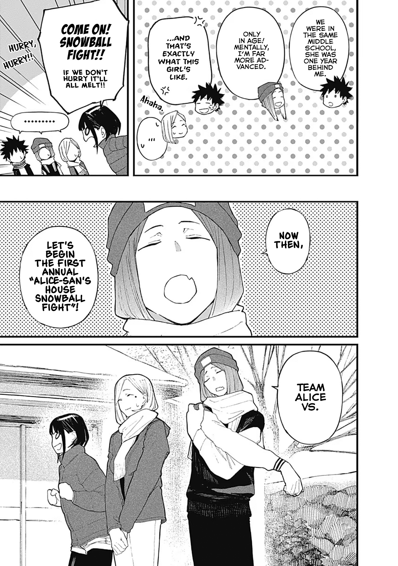 Alice-San Chi No Iroribata - Vol.3 Chapter 19: Snow And Mizore Nabe