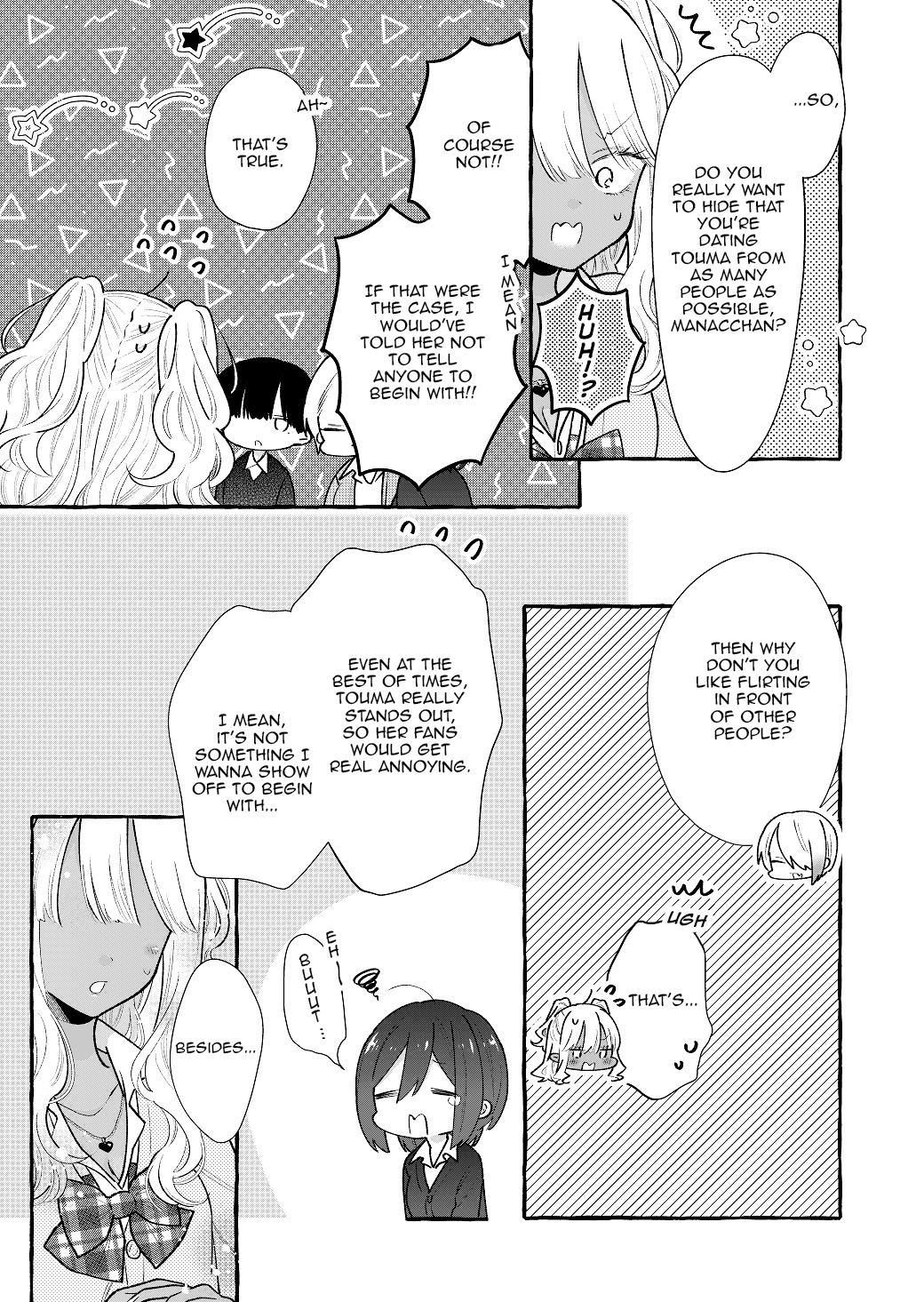 Boyish Girl X Gyaru - Chapter 9: I Wanna Hide It