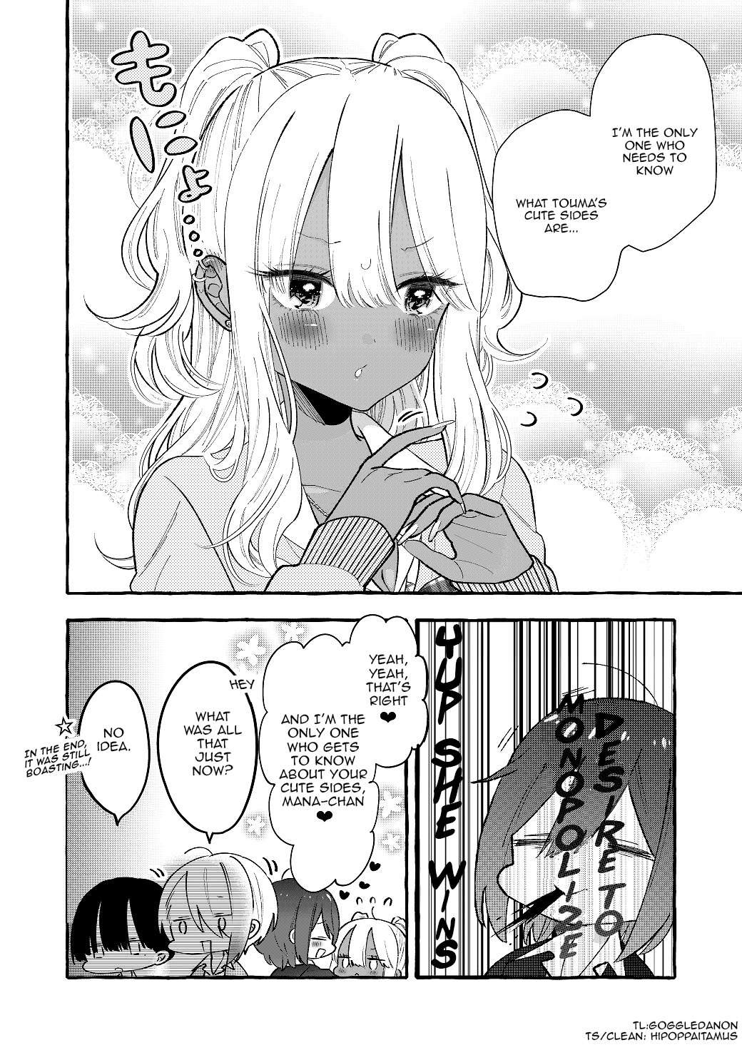 Boyish Girl X Gyaru - Chapter 9: I Wanna Hide It