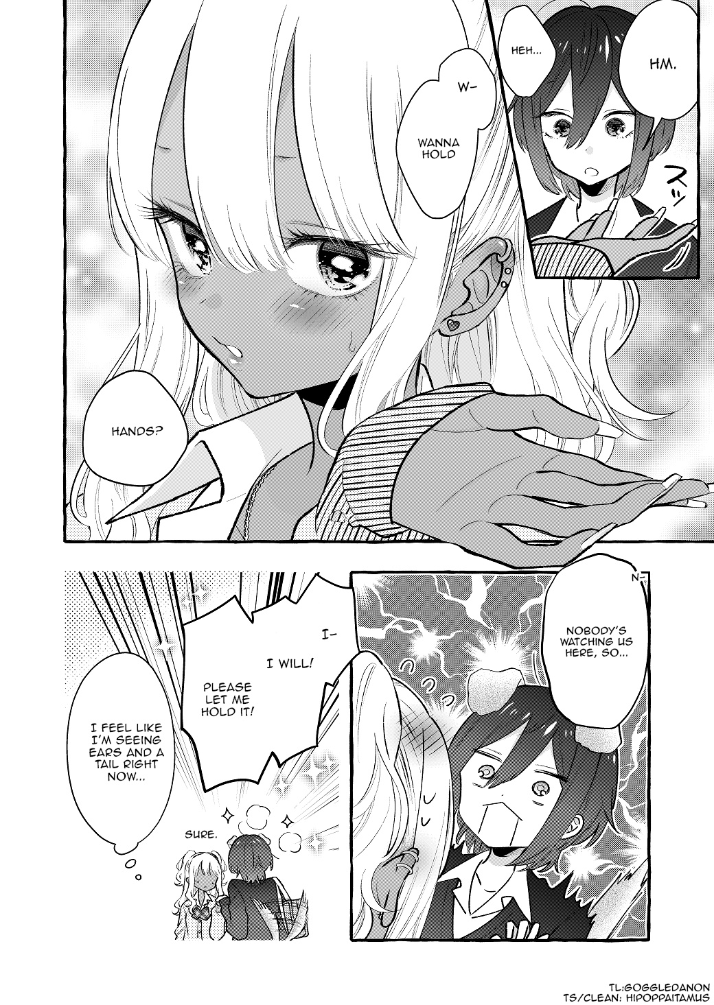 Boyish Girl X Gyaru - Chapter 6: I Want To Hold Hands