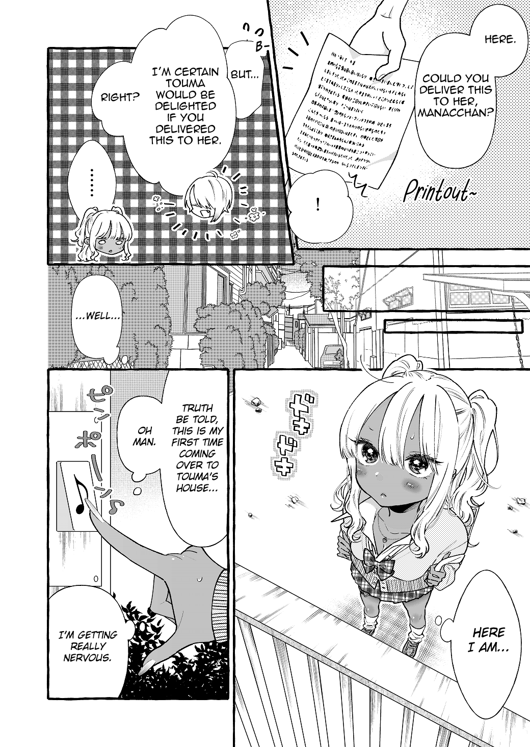 Boyish Girl X Gyaru - Chapter 11: Gyaru And Boyish Girl And Home Visit