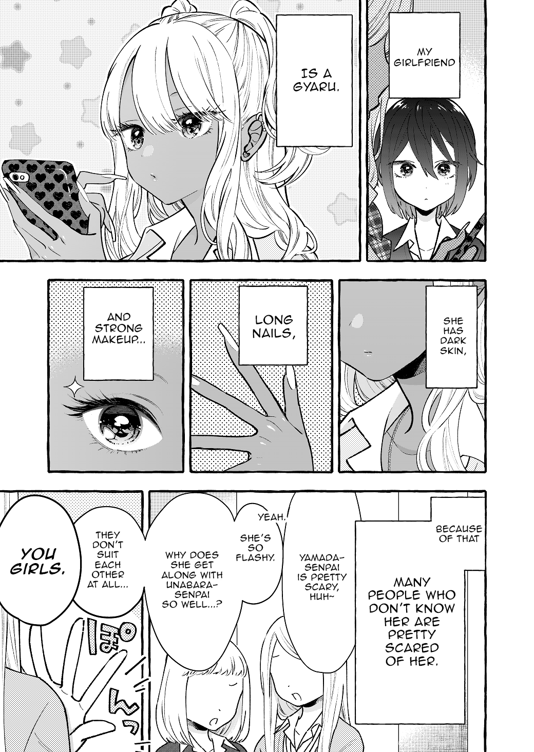 Boyish Girl X Gyaru - Chapter 2: My Gyaru Girlfriend Is Too ______