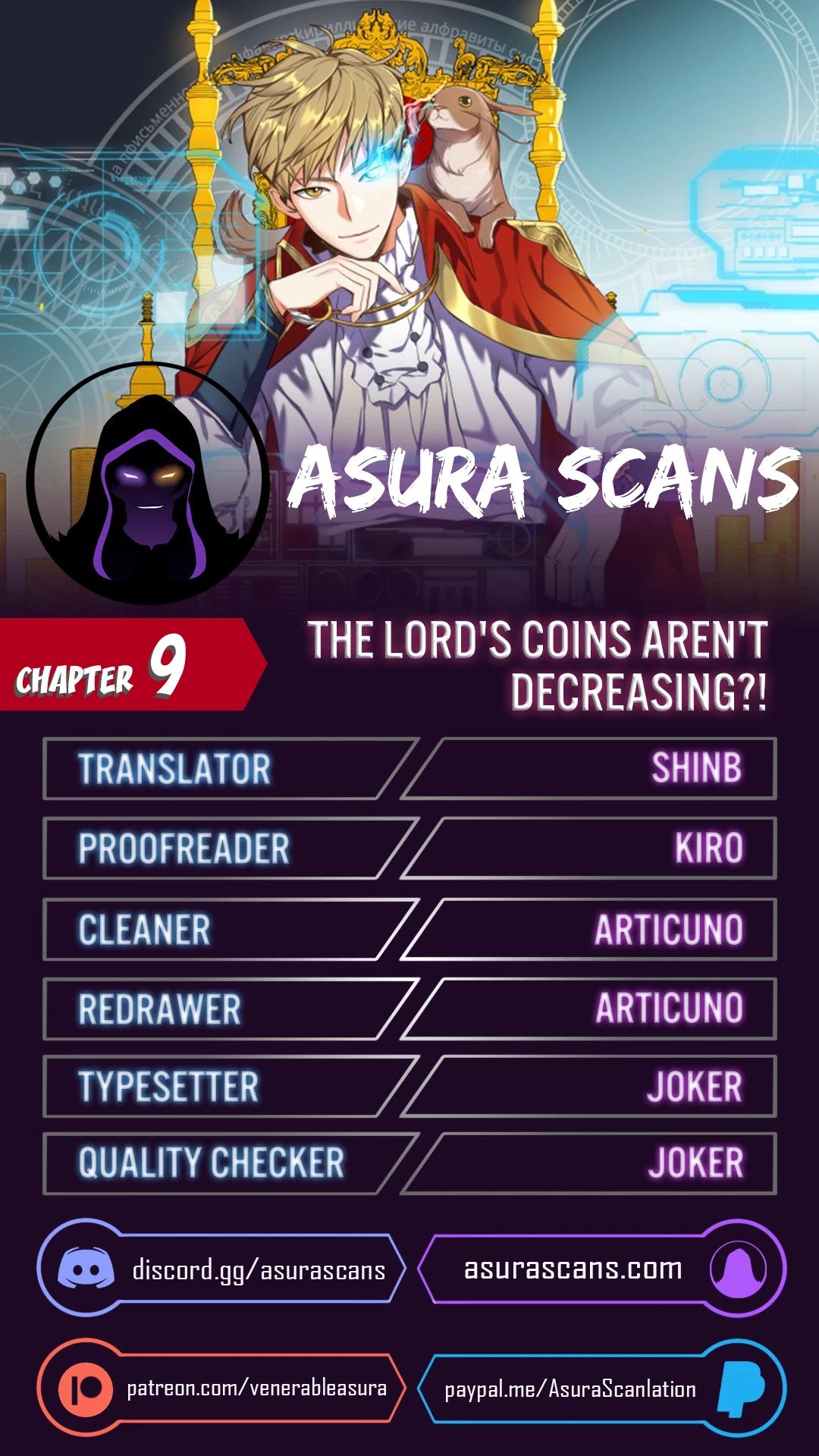 The Lord's Coins Aren't Decreasing?! - Chapter 9