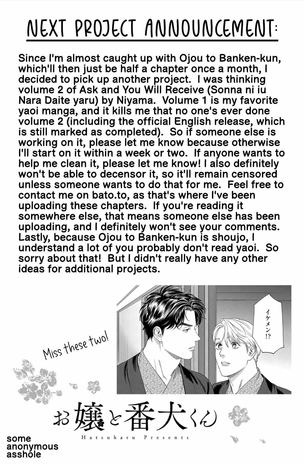 Ojou To Banken-Kun - Chapter 41