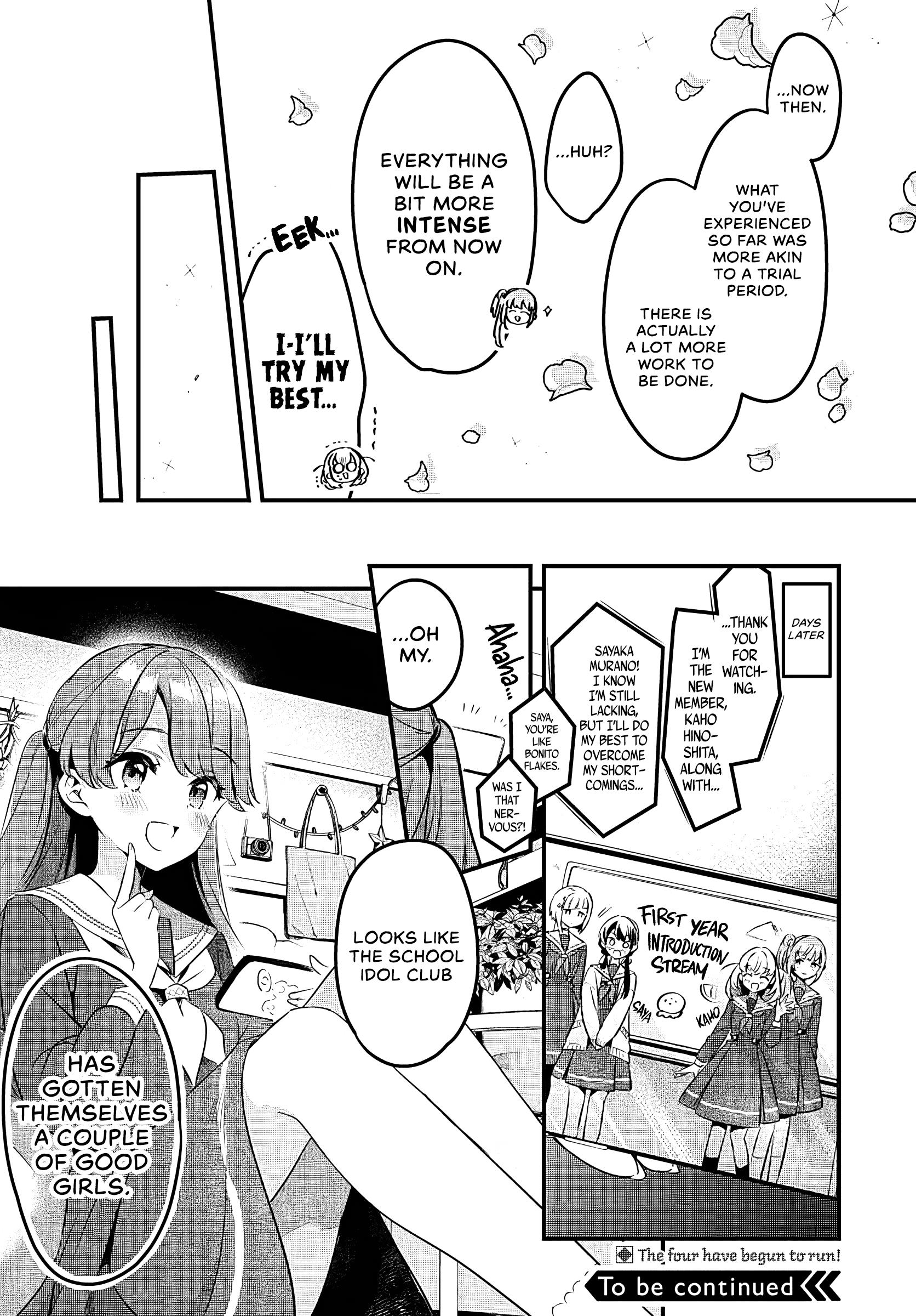 Love Live! Flowers* - Hasunosora Girls' High School Idol Club - - Vol.1 Chapter 2: An Invitation To Become A School Idol