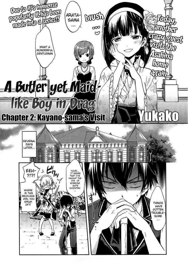 Shitsuji De Maid Na Otokonoko - Vol.1 Chapter 2 : Kayano-Sama S Visit