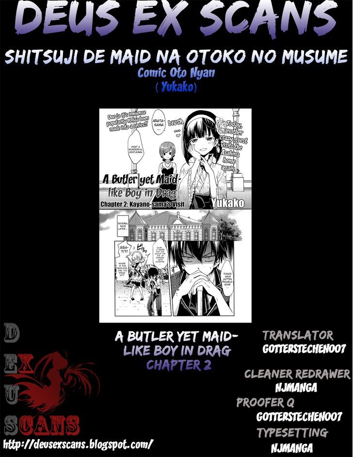 Shitsuji De Maid Na Otokonoko - Vol.1 Chapter 2 : Kayano-Sama S Visit