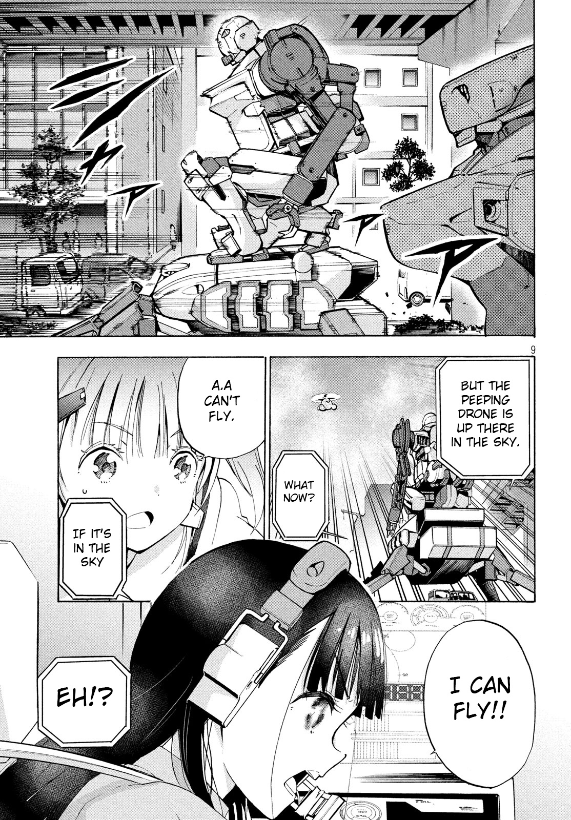 Robot Izonkei Joshi No Meiwaku Na Nichijou - Vol.2 Chapter 8: Fly! Iris (Part 1)