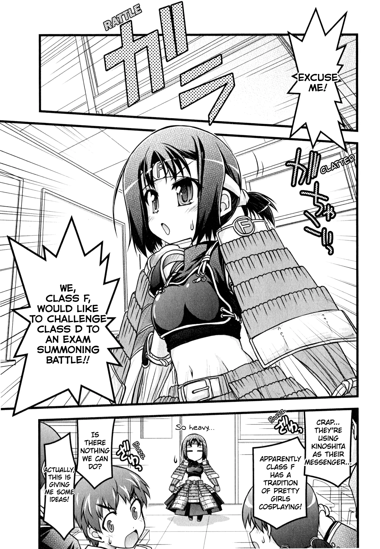 Baka To Test To Shokanjuu Dya - Vol.2 Chapter 14