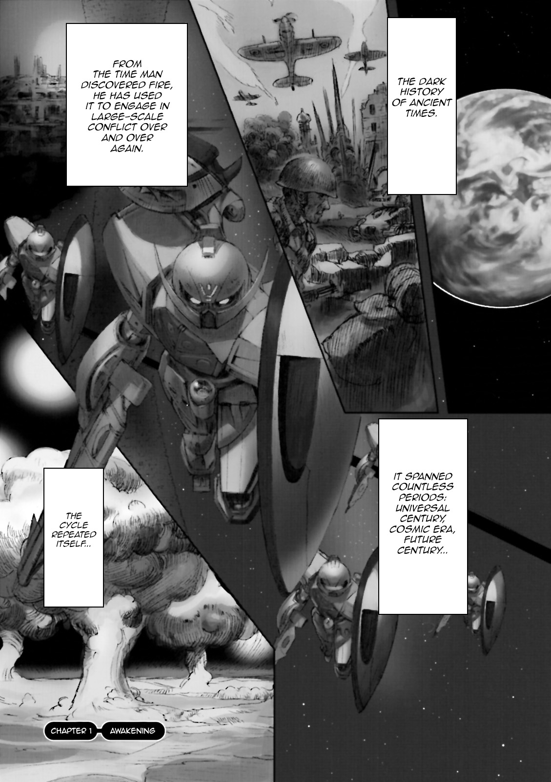 Turn A Gundam: Wind Of The Moon - Chapter 01 : Awakening