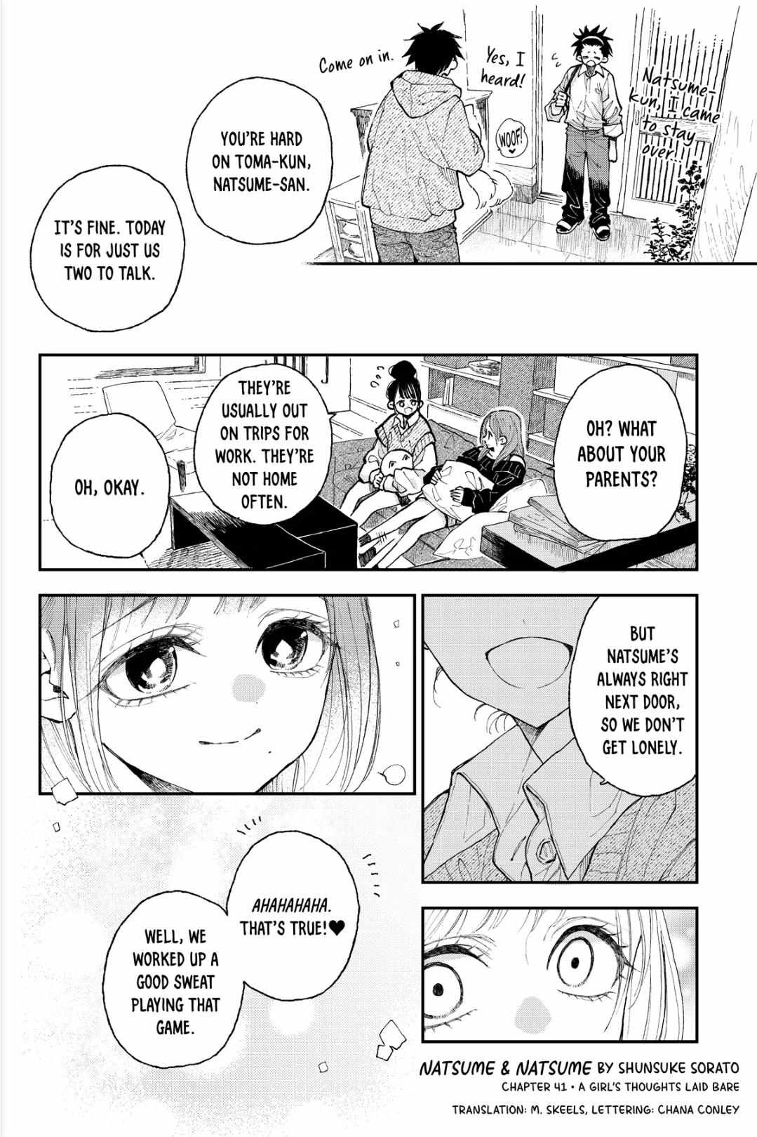 Natsume To Natsume - Chapter 41.2