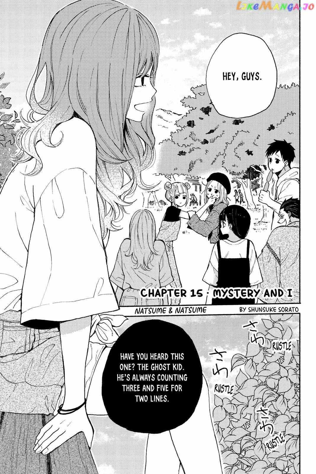 Natsume To Natsume - Chapter 15