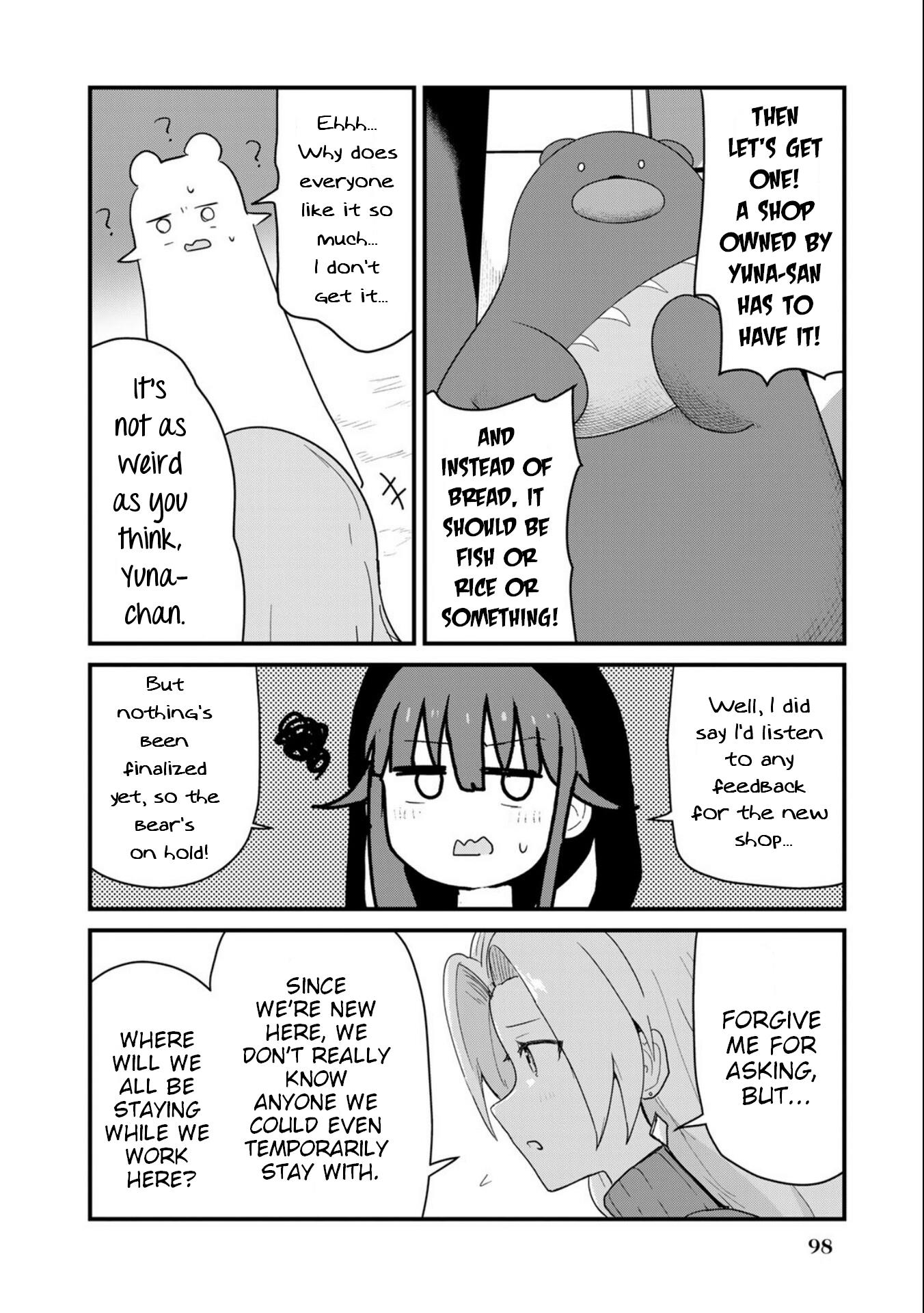 Kuma Kuma Kuma Bear - Vol.10 Chapter 97: Kuma-San And The New Hires