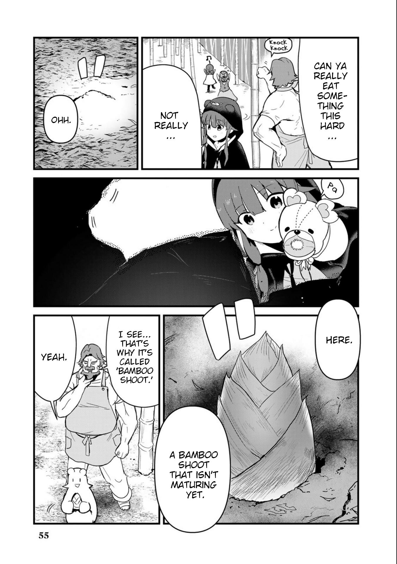 Kuma Kuma Kuma Bear - Vol.10 Chapter 95: Kuma-San Harvests Bamboo