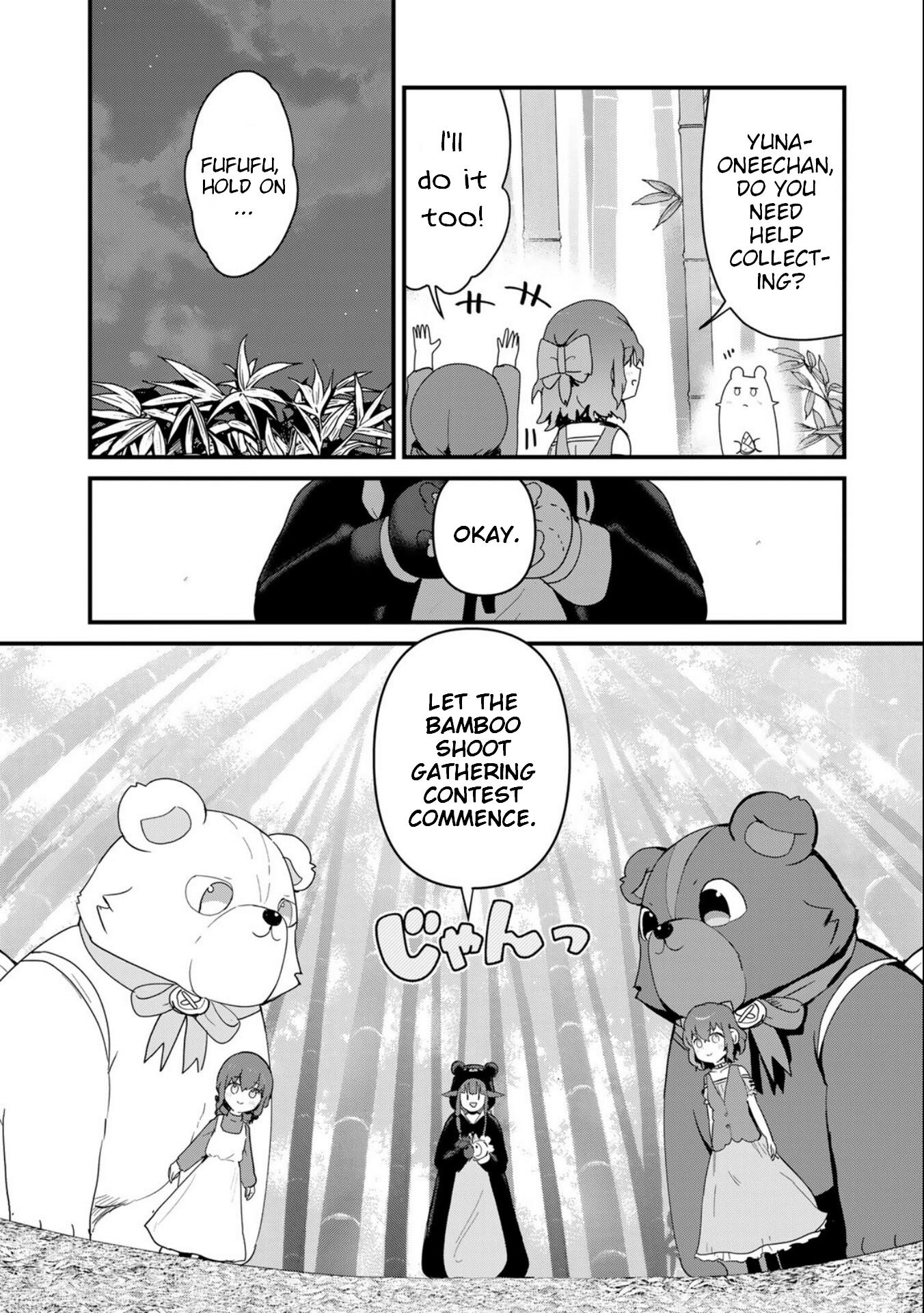 Kuma Kuma Kuma Bear - Vol.10 Chapter 95: Kuma-San Harvests Bamboo