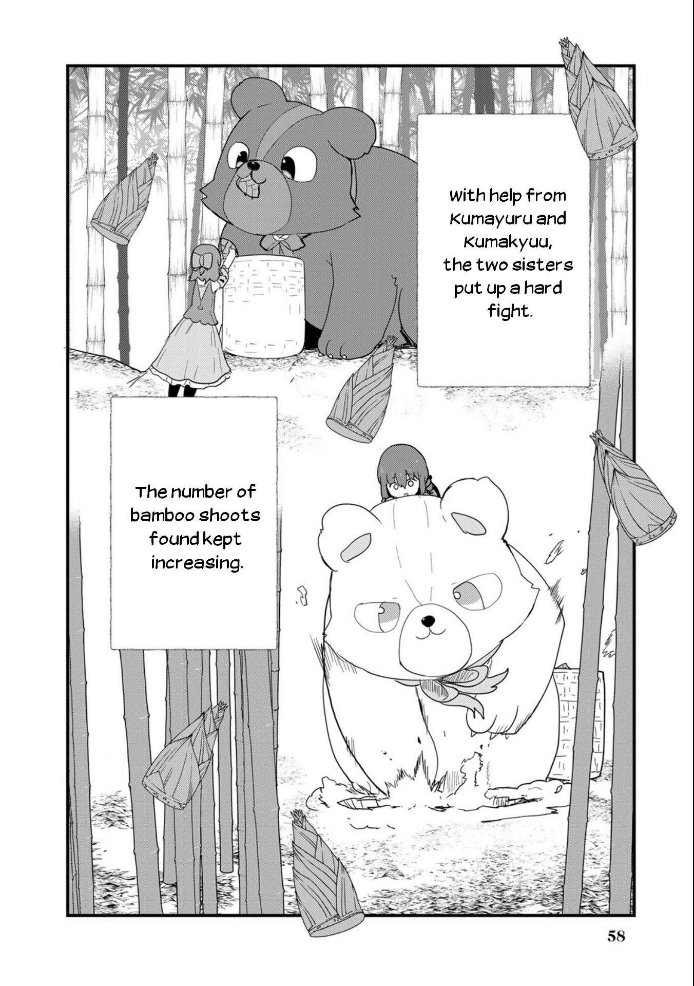 Kuma Kuma Kuma Bear - Vol.10 Chapter 95: Kuma-San Harvests Bamboo