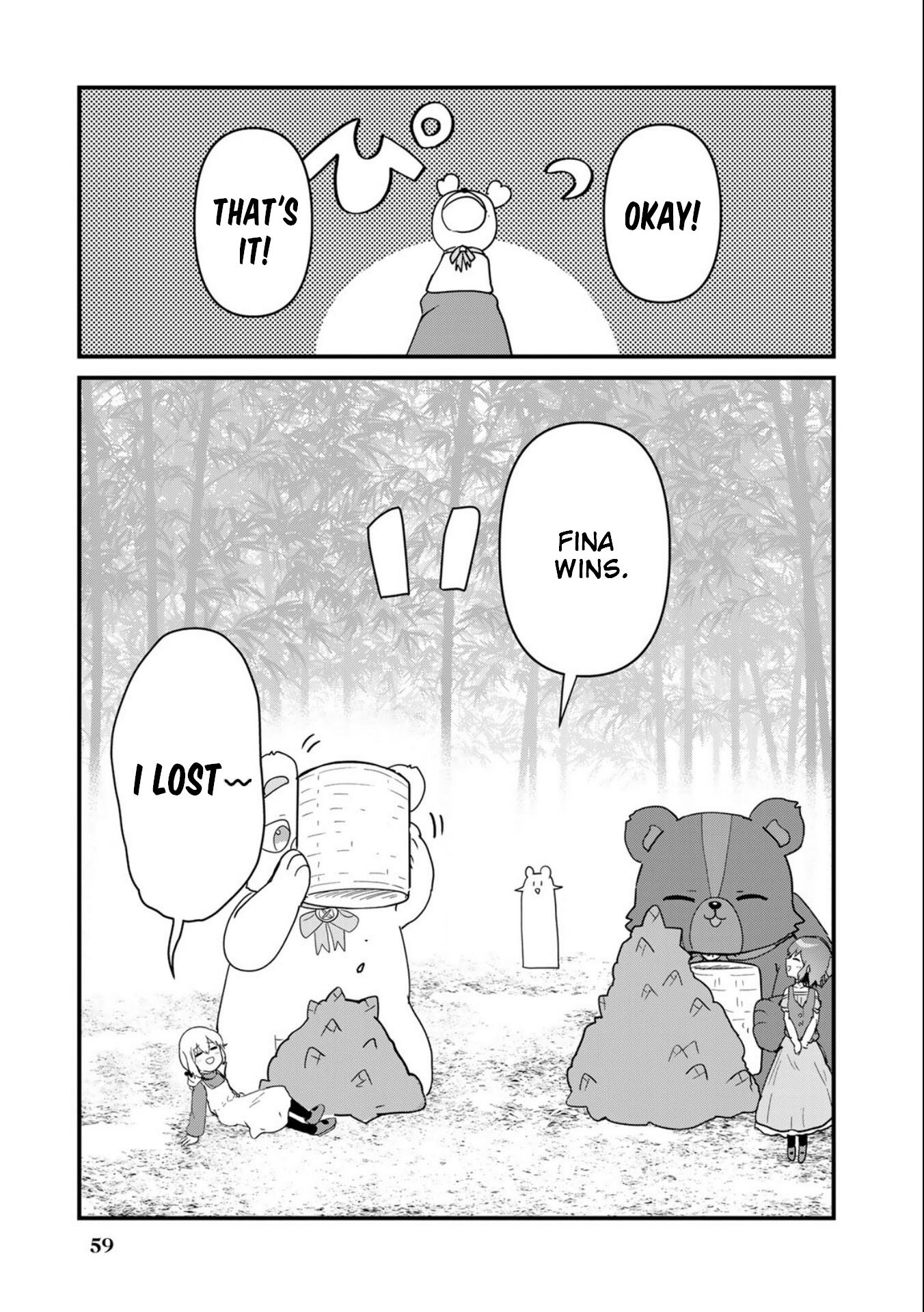 Kuma Kuma Kuma Bear - Vol.10 Chapter 95: Kuma-San Harvests Bamboo