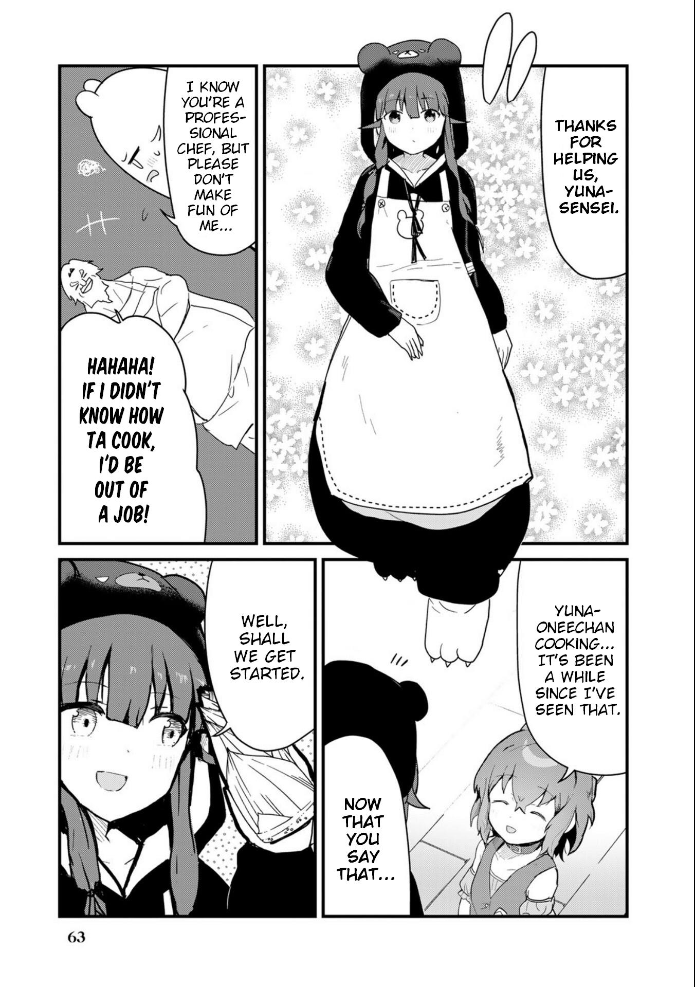 Kuma Kuma Kuma Bear - Vol.10 Chapter 95: Kuma-San Harvests Bamboo